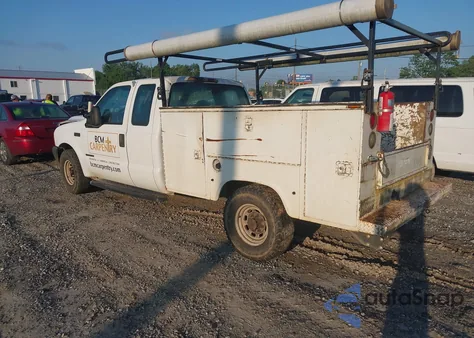 2001 Ford F250 Lariat/Xl/Xlt из США, поврежденный, VIN 3FTNX20F21MA07192